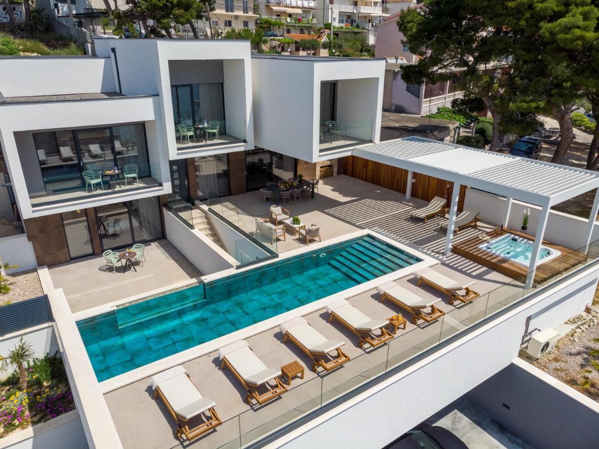 New! Villa Bava With 4 En-Suite Bedrooms, Heated 33 Sqm Pool Omiš Exterior foto