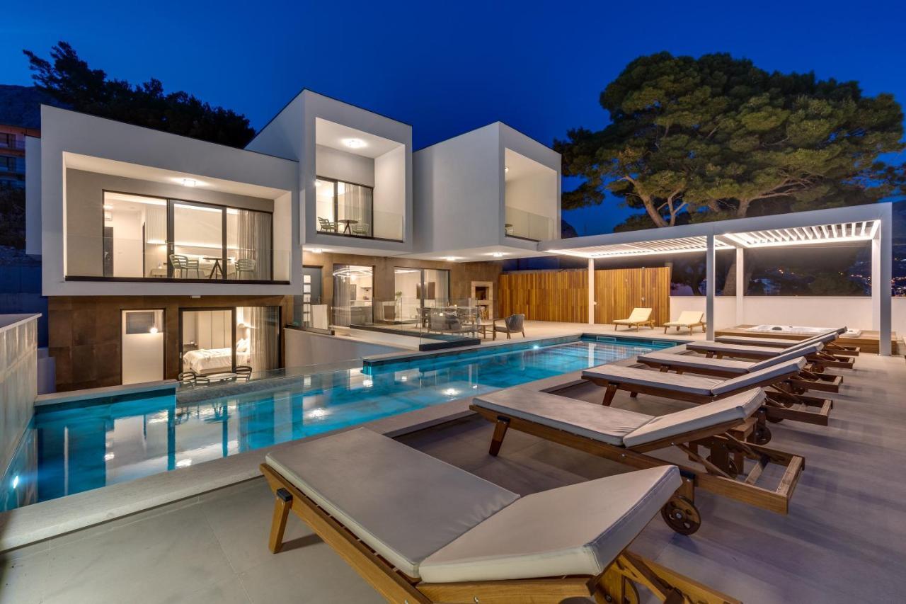 New! Villa Bava With 4 En-Suite Bedrooms, Heated 33 Sqm Pool Omiš Exterior foto